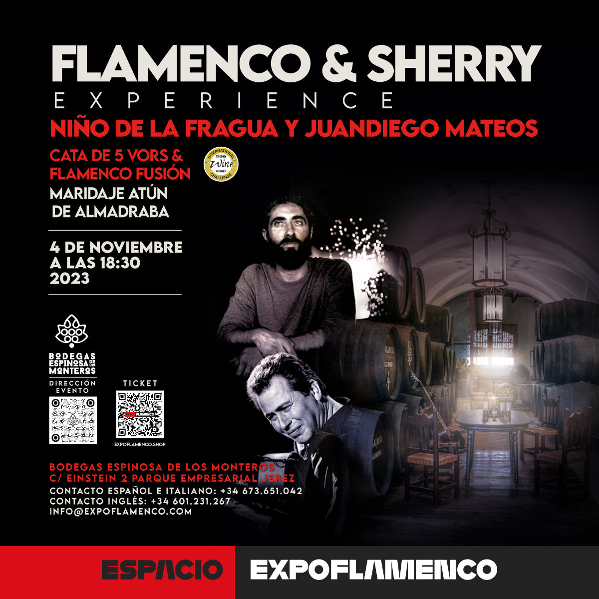 Flamenco & Sherry Experience - Espinosa de los Monteros Wineries