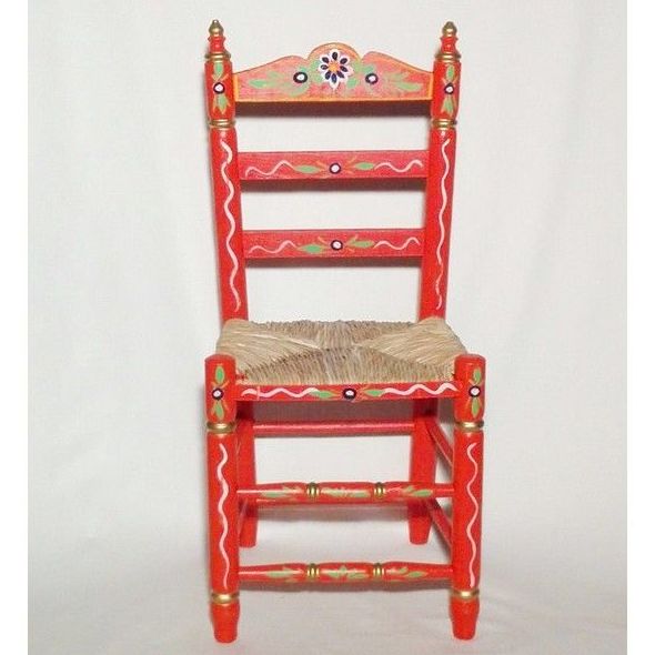 Silla Sevillana Roja