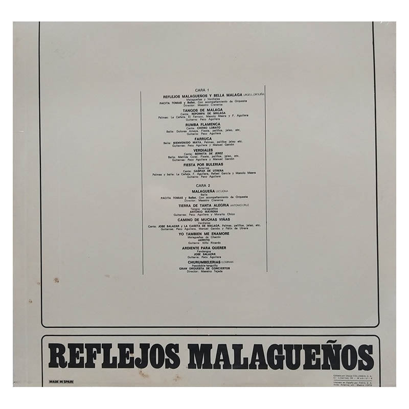 マラガの反射と美しいマラガ 著 – Orduña、Urgell