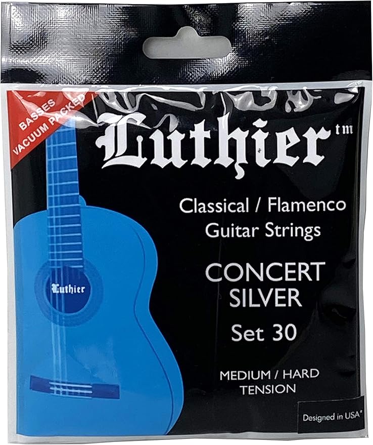 Set de cuerdas de guitarra clásica y flamenca. Tensión dura