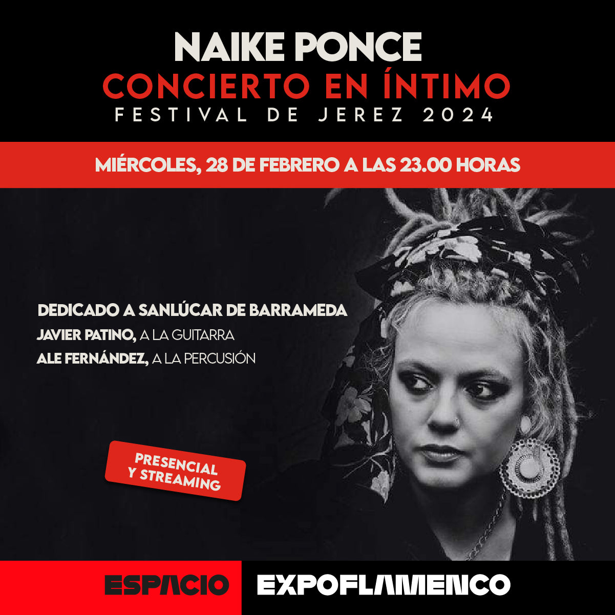 Concierto en íntimo de Naike Ponce - Festival de Jerez 2024 -