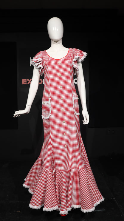 Traje de Flamenca del Sur